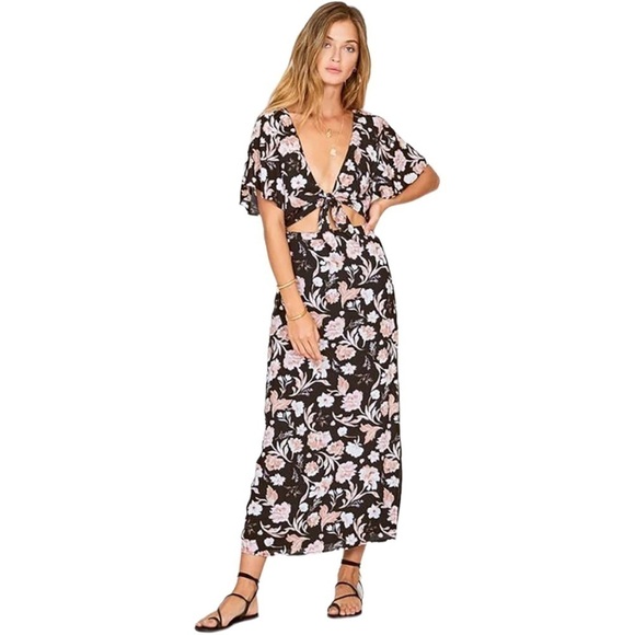 Amuse Society Bohemian Rhapsody Dress BLACK Fits like a M - Picture 1 of 8